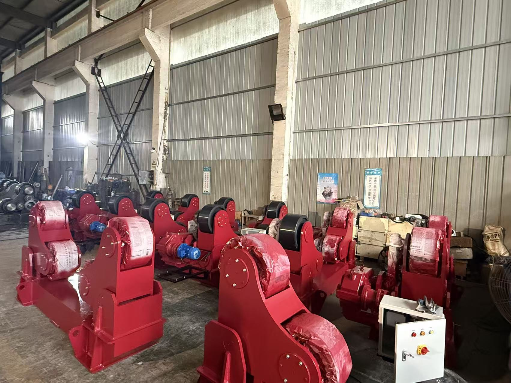 heavy workpiece roller systems