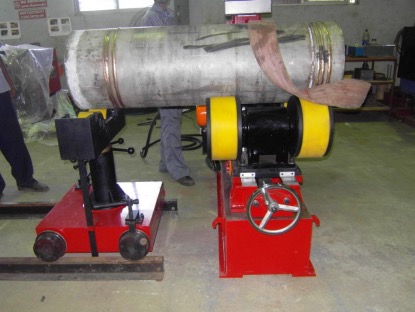 pipe rotator
