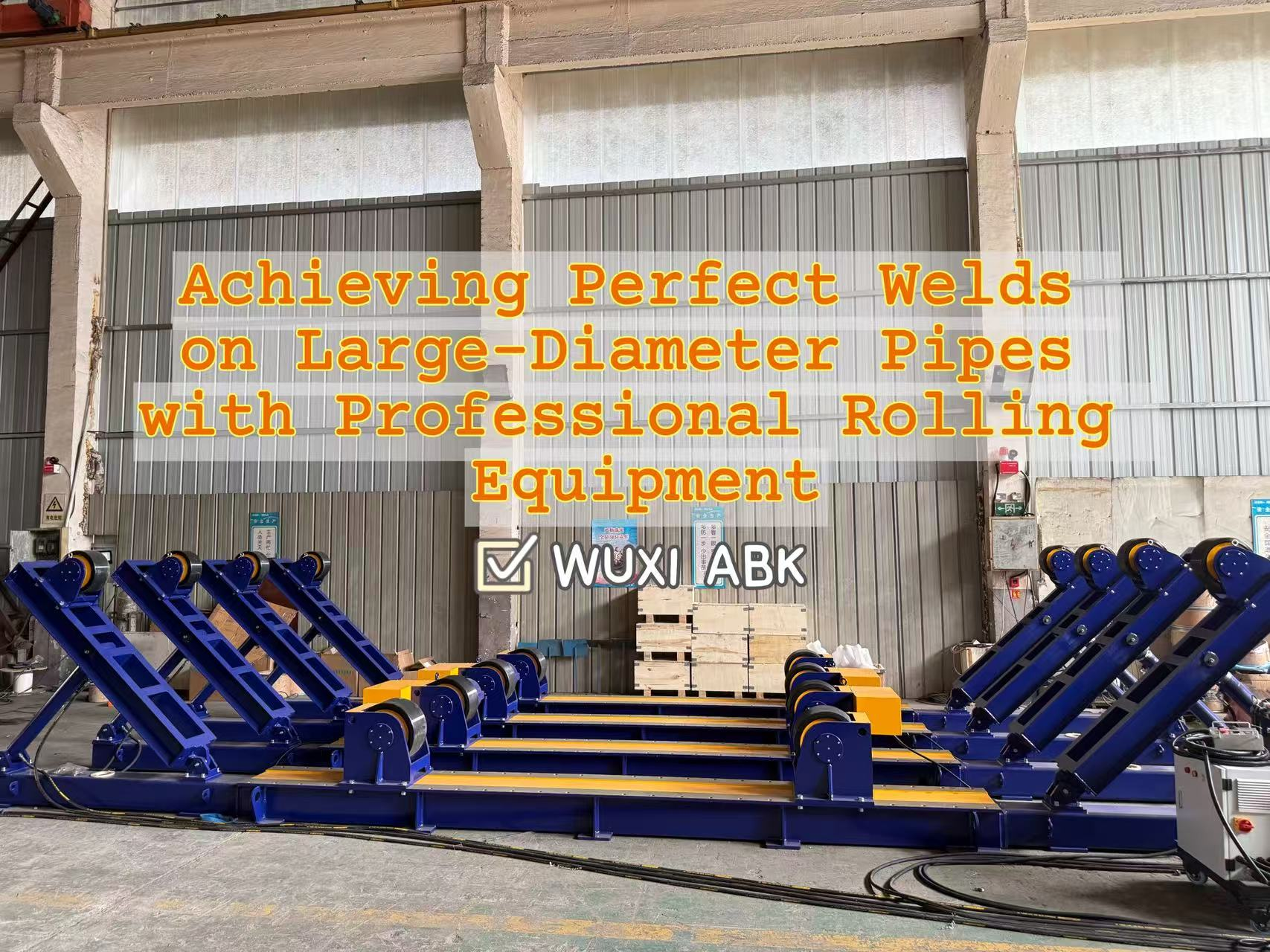 pipe welding roller