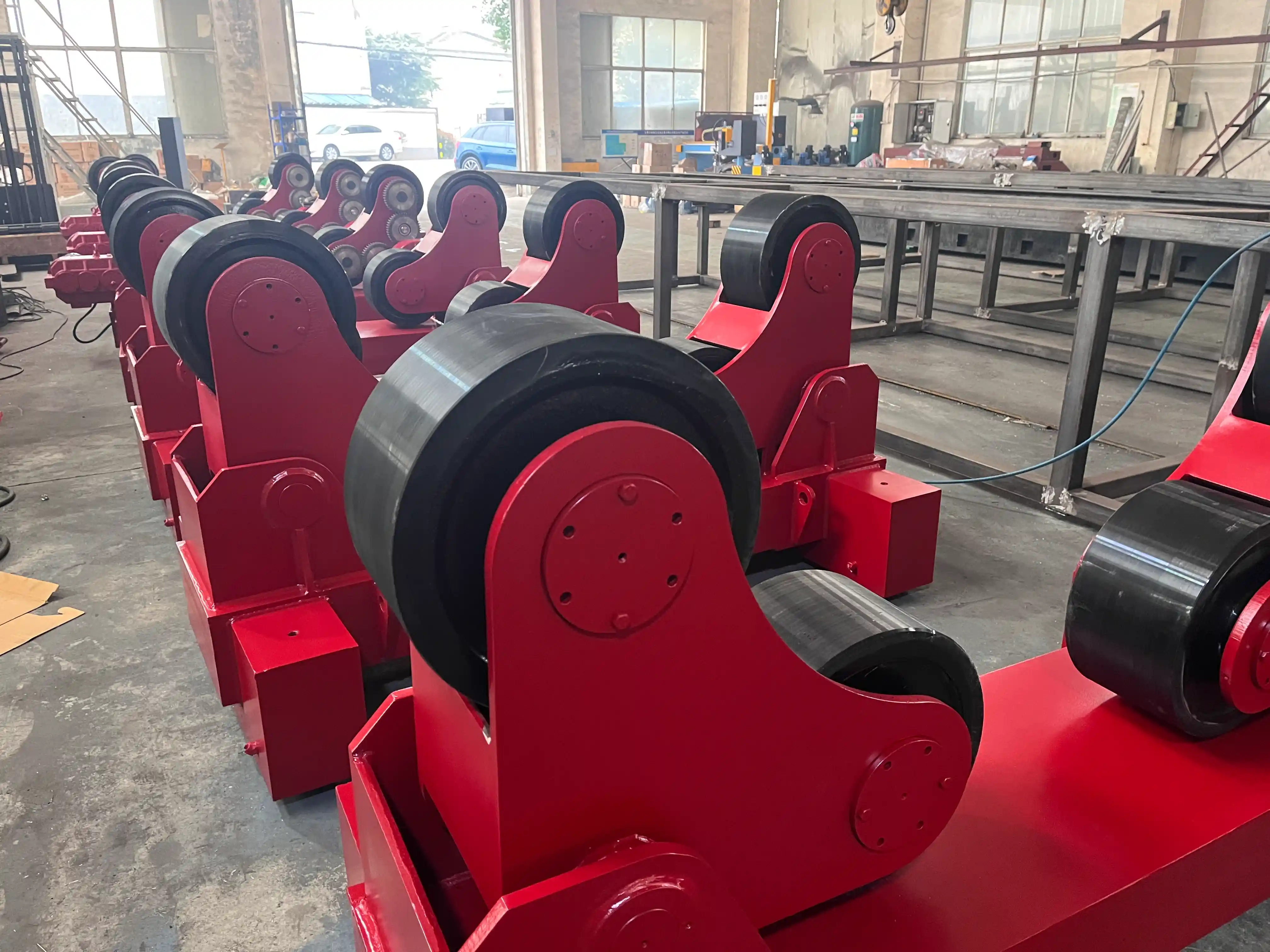 pressure vessel rotator