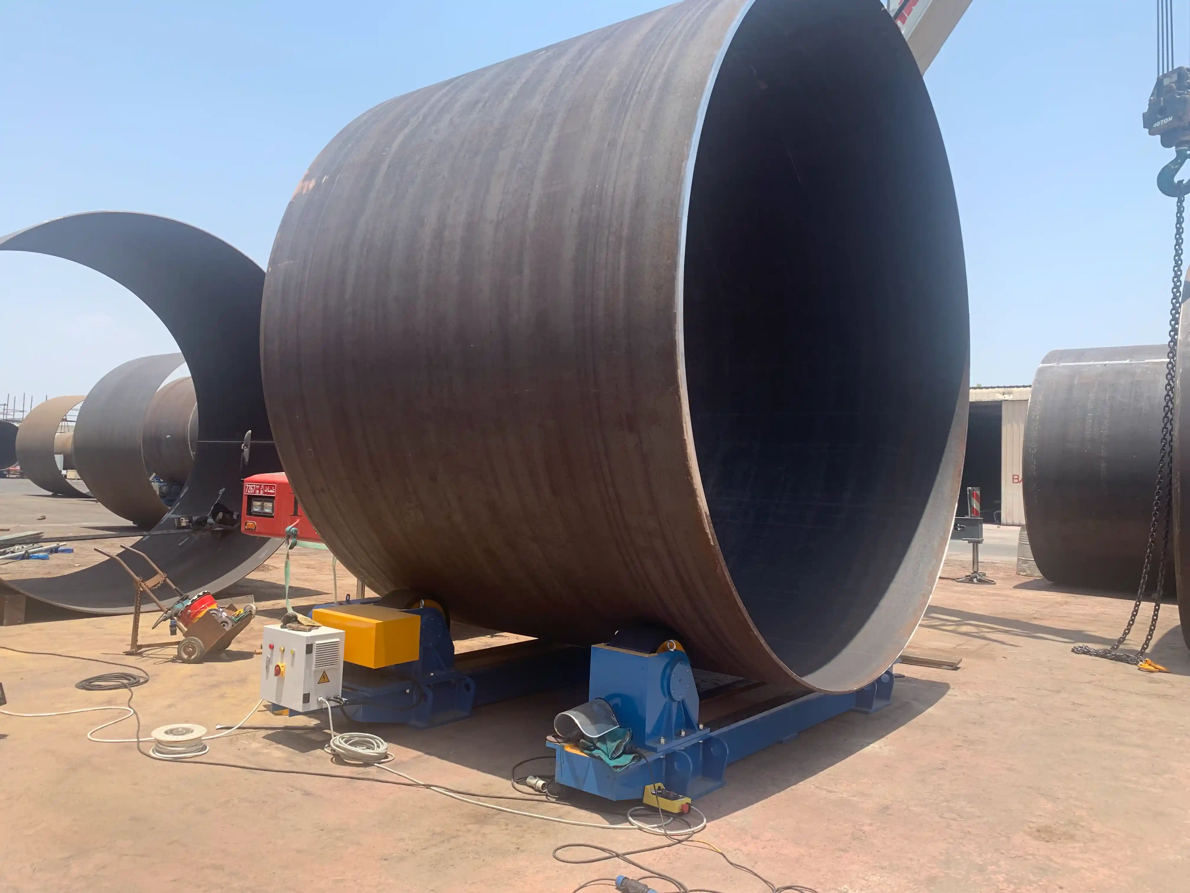 tank manufacturing rolls