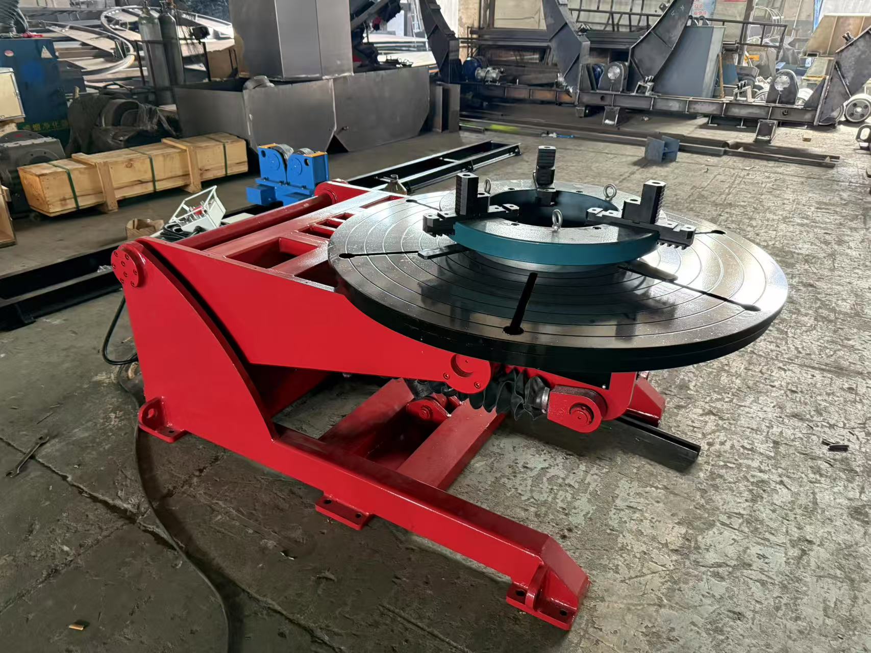 bench welding positioner